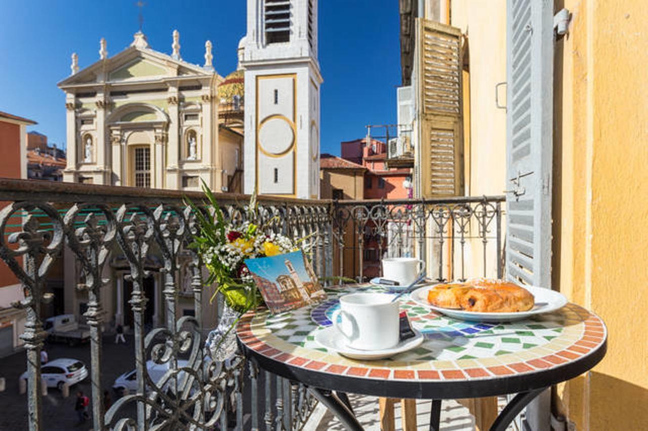 Le Rossetti B. - Modern, Long Balcony, Old Town Nice Exterior foto